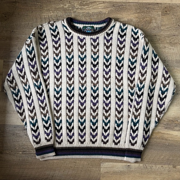 Jantzen Other - Vintage Jantzen Striped Crewneck Sweater